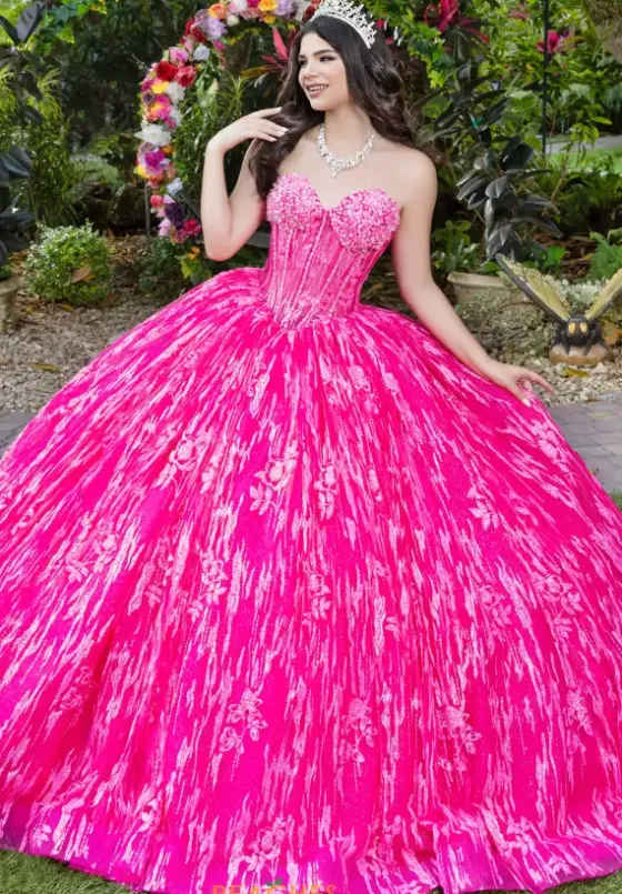 Plus Sized Quince Dresses|Sweet Sixteen^LizLuo Quinceanera 56528