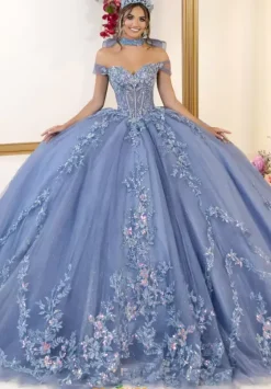 Plus Sized Quince Dresses^LizLuo Quinceanera 80063