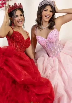 Plus Sized Quince Dresses^LizLuo Quinceanera 80061
