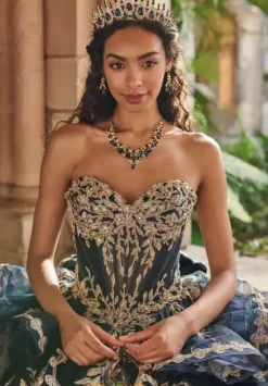 Plus Sized Quince Dresses^LizLuo Quinceanera 80058