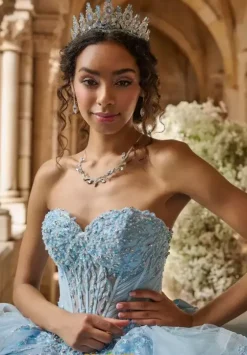 Plus Sized Quince Dresses^LizLuo Quinceanera 80058