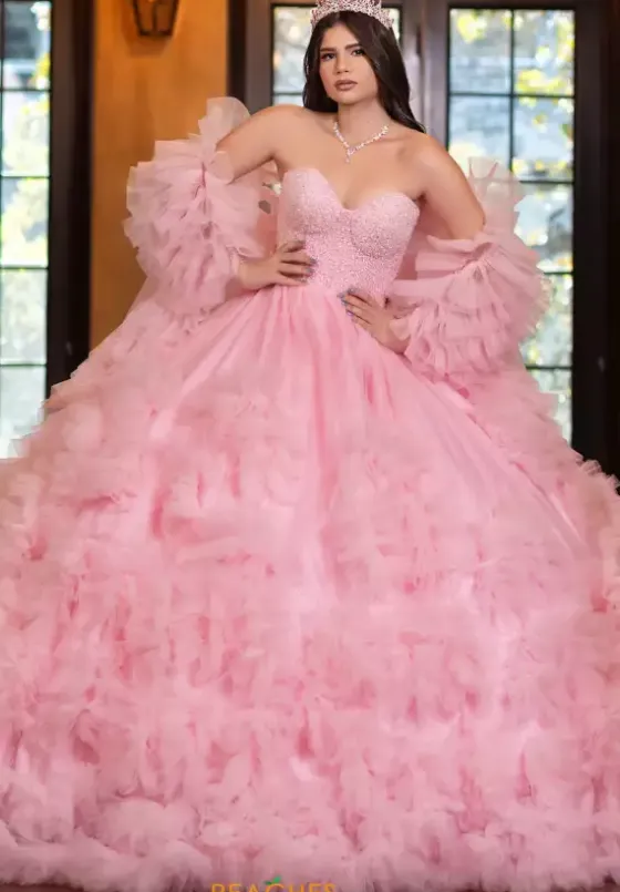 Plus Sized Quince Dresses|Sweet Sixteen^LizLuo Quinceanera 80022