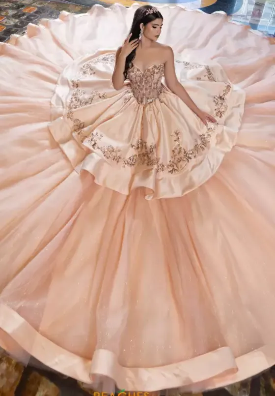 Plus Sized Quince Dresses|Sweet Sixteen^LizLuo Quinceanera 80036