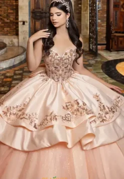 Plus Sized Quince Dresses|Sweet Sixteen^LizLuo Quinceanera 80036