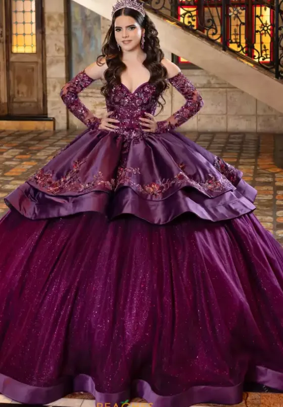 Plus Sized Quince Dresses|Sweet Sixteen^LizLuo Quinceanera 80036