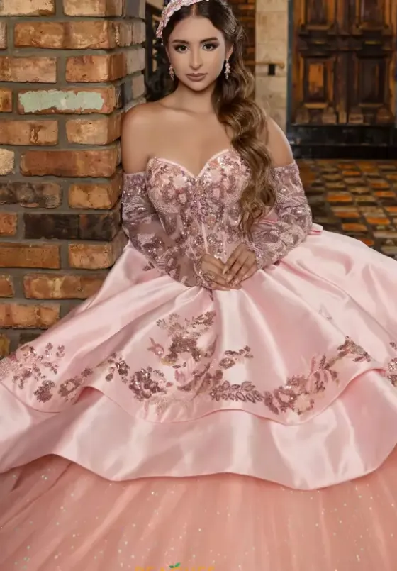 Plus Sized Quince Dresses|Sweet Sixteen^LizLuo Quinceanera 80036
