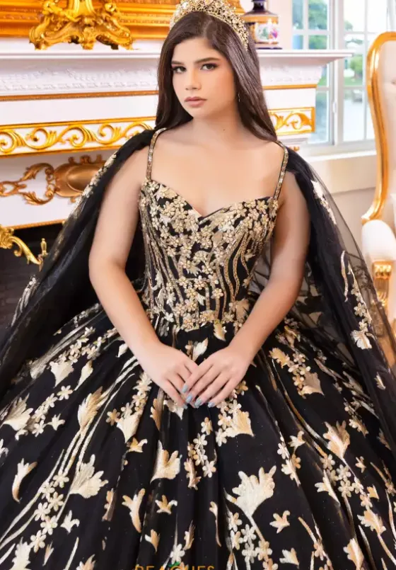 Quince Dresses With Sleeves|Sweet Sixteen^LizLuo Quinceanera 80029