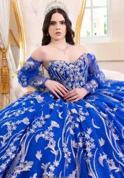 Quince Dresses With Sleeves|Sweet Sixteen^LizLuo Quinceanera 80029