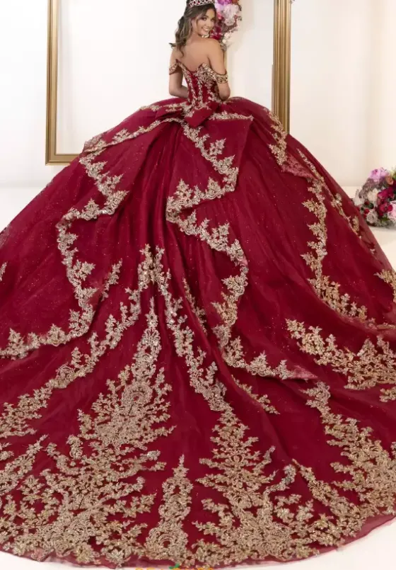 Plus Sized Quince Dresses^LizLuo Quinceanera 80068