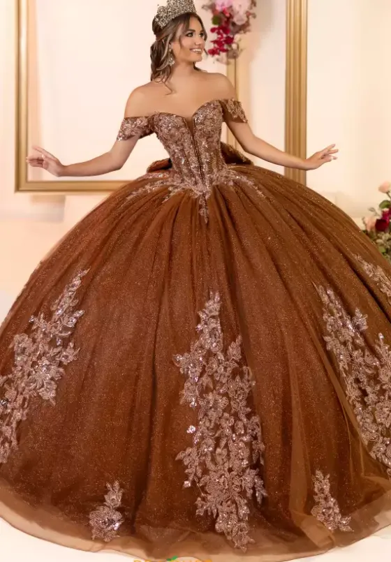 Plus Sized Quince Dresses^LizLuo Quinceanera 80062