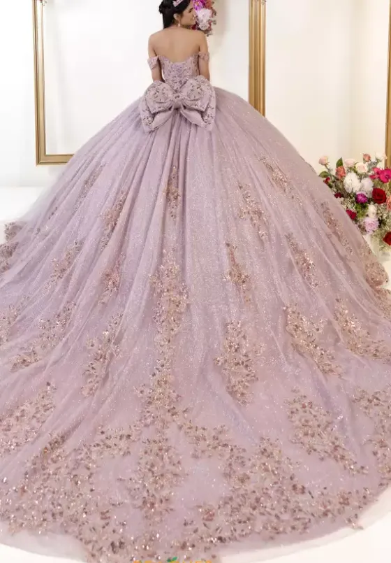 Plus Sized Quince Dresses^LizLuo Quinceanera 80062