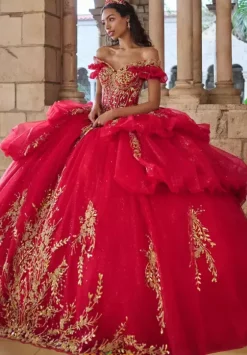 Plus Sized Quince Dresses^LizLuo Quinceanera 80055