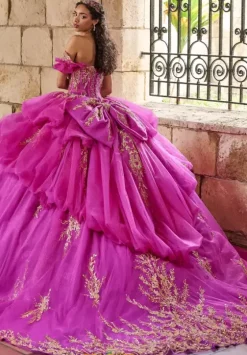 Plus Sized Quince Dresses^LizLuo Quinceanera 80055