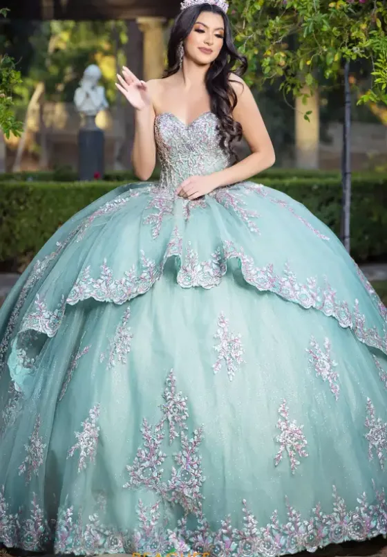 Plus Sized Quince Dresses|Sweet Sixteen^LizLuo Quinceanera 26090