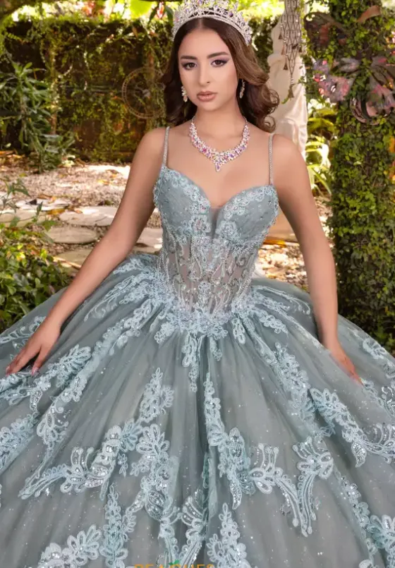 Plus Sized Quince Dresses|Sweet Sixteen^LizLuo Quinceanera 56531