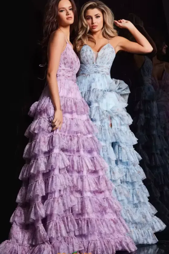 Wedding Guest|Sweet Sixteen^Jovani Long Tulle A Line Dress 36571