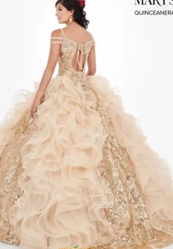 Plus Sized Quince Dresses|Sweet Sixteen^Mary's Mary's MQ2065 Silver