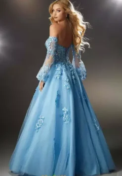 Sweet Sixteen|Quince Dresses With Sleeves^Morilee 48053