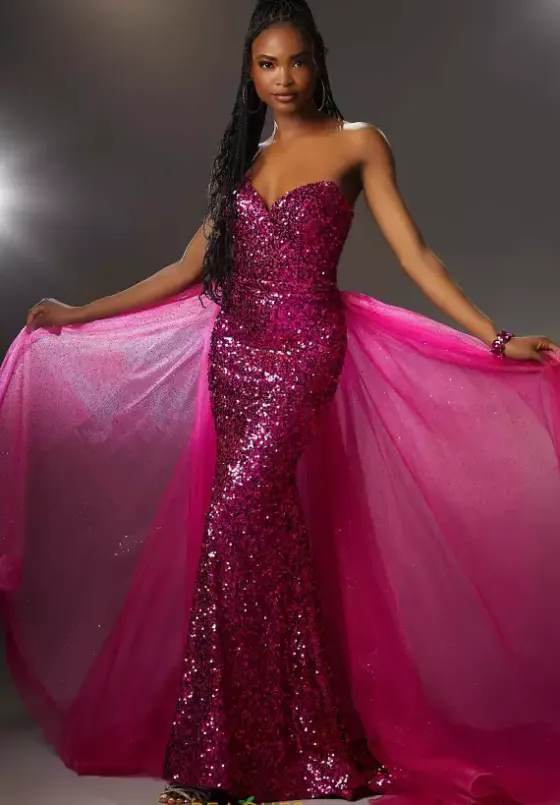 Fitted|Long Dresses^Morilee 48011