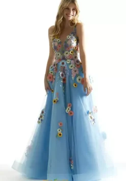 Long Dresses|Plus Sized Dresses^Morilee 49074 Bahama Blue