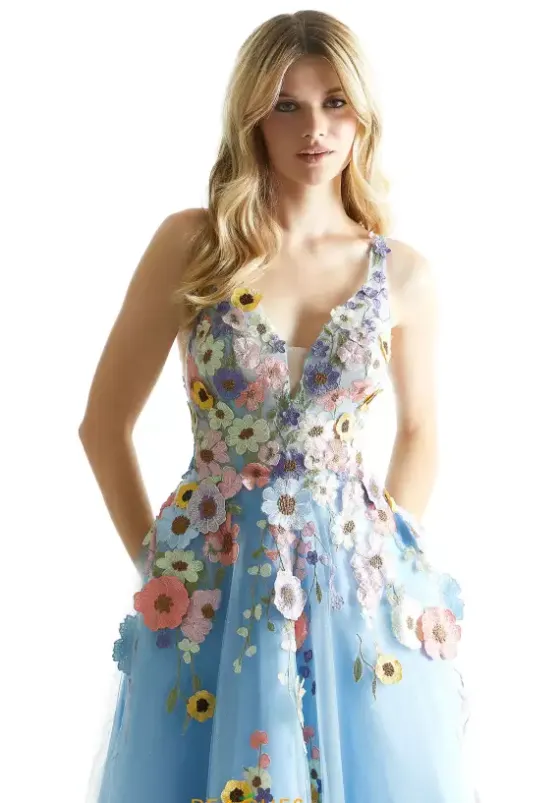 Long Dresses|Plus Sized Dresses^Morilee 49074 Bahama Blue