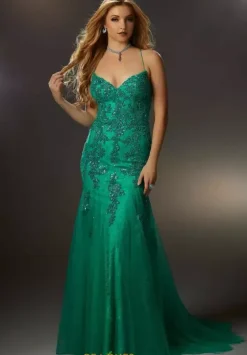 Fitted|Long Dresses^Morilee 48072 Jade