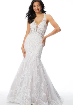 Sexy|Mermaid^Morilee 46041 White/Nude
