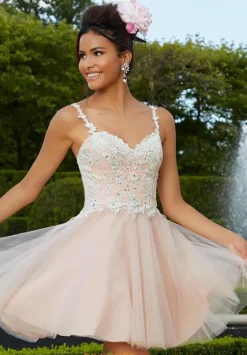 Bat Mitzvah|8Th Grade Dance^Morilee Damas Morilee Homecoming 9561 Blush