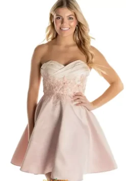 Bat Mitzvah|8Th Grade Dance^Morilee Damas Morilee Homecoming 9598 Champagne/Blush