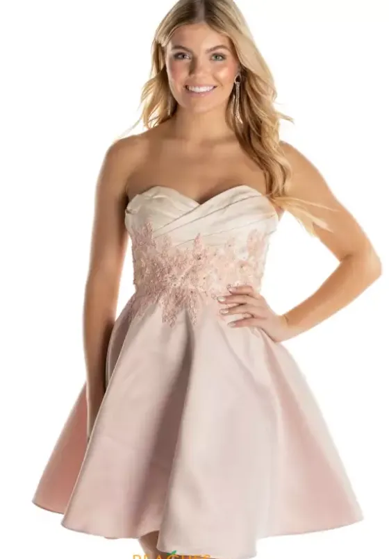 Bat Mitzvah|8Th Grade Dance^Morilee Damas Morilee Homecoming 9598 Champagne/Blush