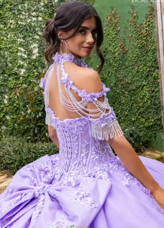 Sweet Sixteen^Rachel Allan Quince Necklace Only. Dress Not Included.