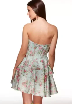 Bat Mitzvah|8Th Grade Dance^Alyce Off The Shoulder Satin Short Dress 30037
