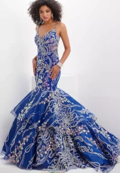 Long Dresses|Plus Sized Dresses^Panoply 14150 Royal