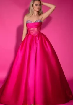 Sweet Sixteen|Plus Sized Dresses^Portia and Scarlett PS25306