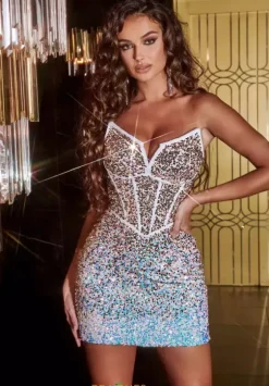 Short Dresses|Plus Sized Dresses^Portia and Scarlett PS22407