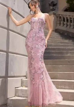 Fitted|Long Dresses^Portia and Scarlett PS25199