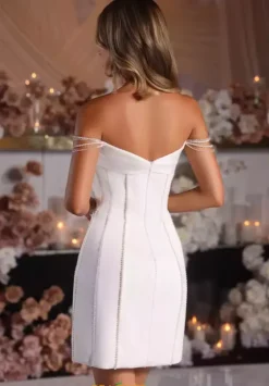 Bat Mitzvah|8Th Grade Dance^Portia and Scarlett PS25566 White