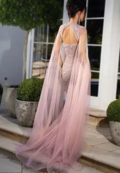 Fitted|Plus Size^Portia and Scarlett PS25504 Pink