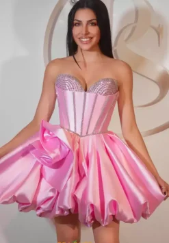 Bat Mitzvah|8Th Grade Dance^Portia and Scarlett PS25797 Pink