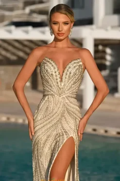 Long Dresses|Plus Sized Dresses^Portia and Scarlett PS26407C