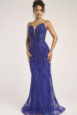 Long Dresses|Plus Sized Dresses^Portia and Scarlett PS26423C