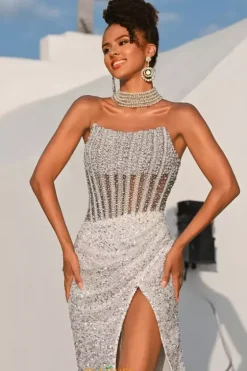 Pageant|Plus Sized Dresses^Portia and Scarlett PS26430C