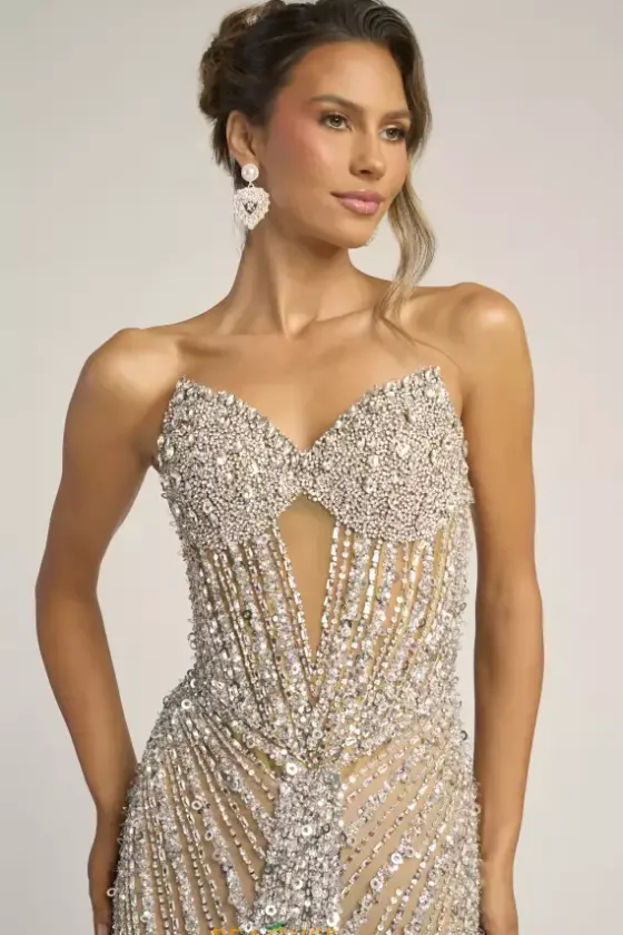 Long Dresses|Plus Sized Dresses^Portia and Scarlett PS26403C