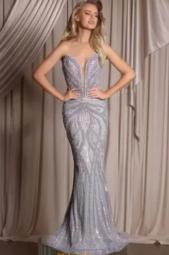 Long Dresses|Plus Sized Dresses^Portia and Scarlett PS26401C