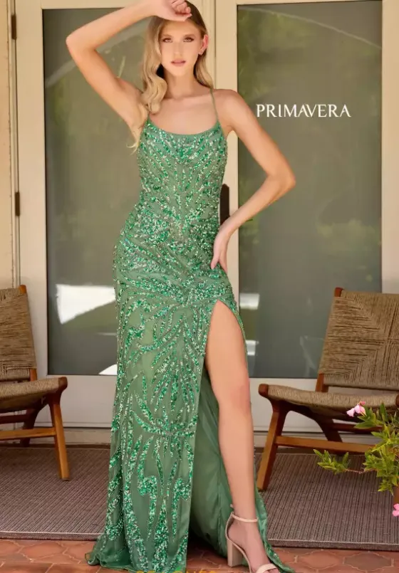 Fitted|Long Dresses^Primavera 4303