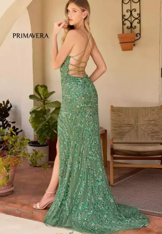 Fitted|Long Dresses^Primavera 4303