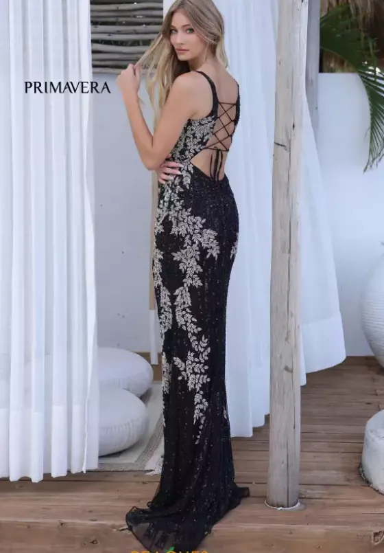 Fitted|Long Dresses^Primavera 4342