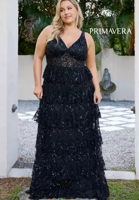 Fitted|Plus Size^Primavera 14073