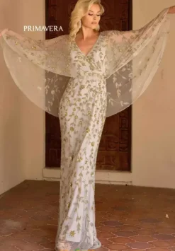 Dresses With Sleeves|Fitted^Primavera 13149