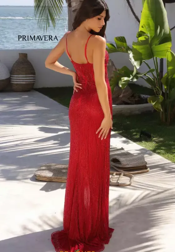 Fitted|Long Dresses^Primavera 4352